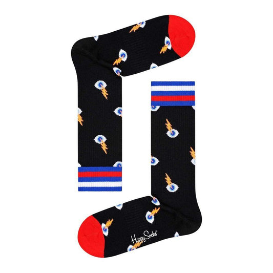 Happy Socks Black Cotton Sock