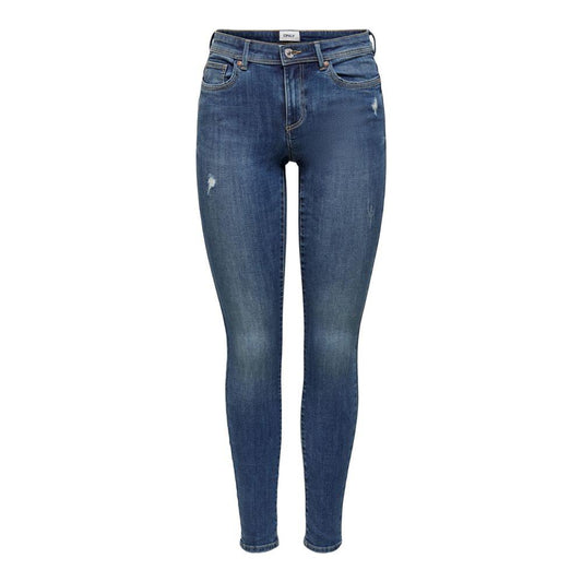Only Blue Cotton Jeans & Pant