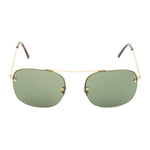 LGR Gold Metal Sunglasses LGMAASAIGOLD02AC