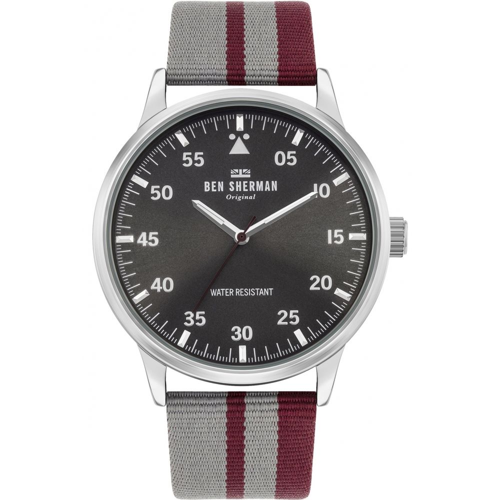 Ben Sherman Gray Fabric Dress Watch