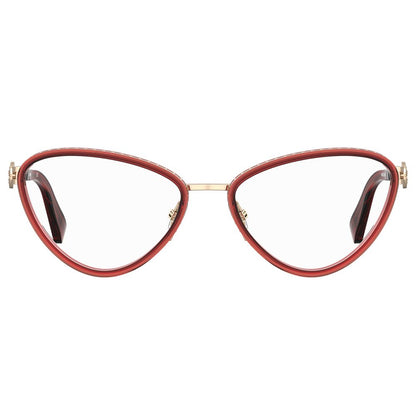 Moschino Burgundy Metal Glasses (Frames)