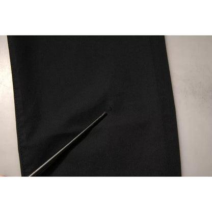 Dolce & Gabbana Black Logo Cotton Stretch Skinny Denim Jeans