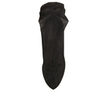 Dolce & Gabbana Black Silk Mesh Sock Style Heels Boots Shoes