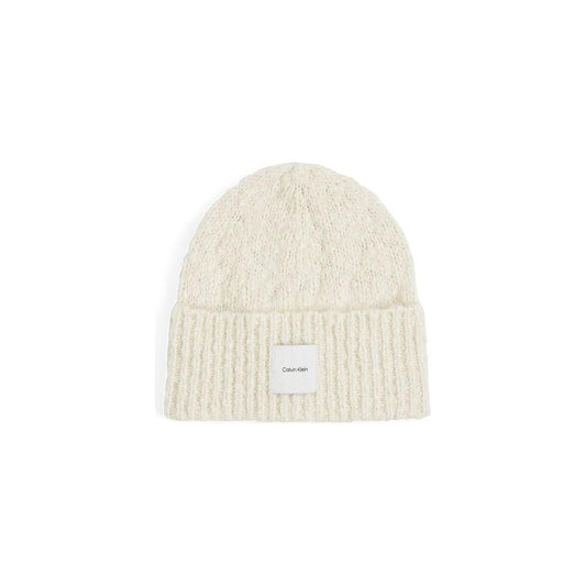 Calvin Klein White Recycled Polyester Caps Baseball Hat CA-16497500008-ONE SIZE
