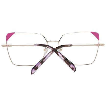 Emilio Pucci Rose Gold Metal & Plastic Glasses (Frames)