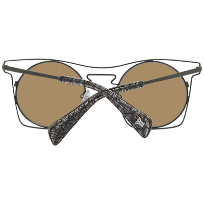 Yohji Yamamoto Black Metal Sunglasses