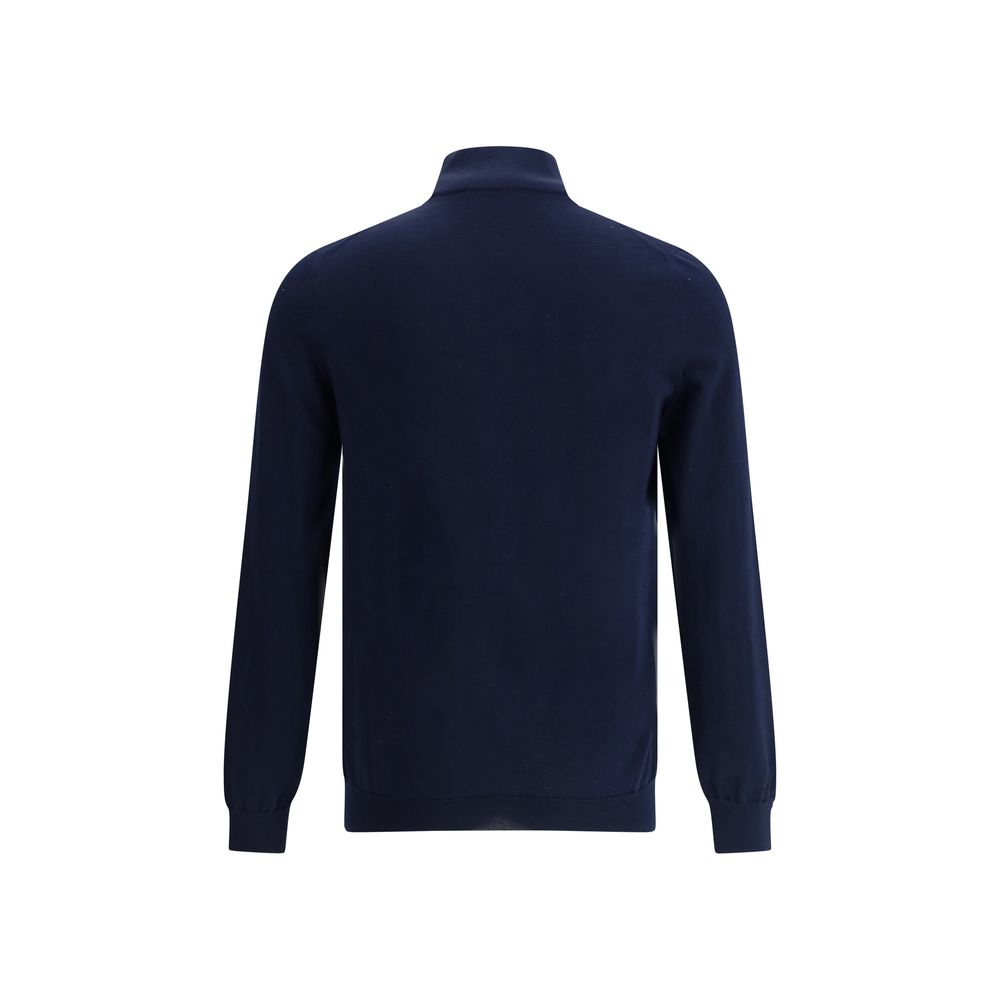 Svevo Blue Cotton Cardigan