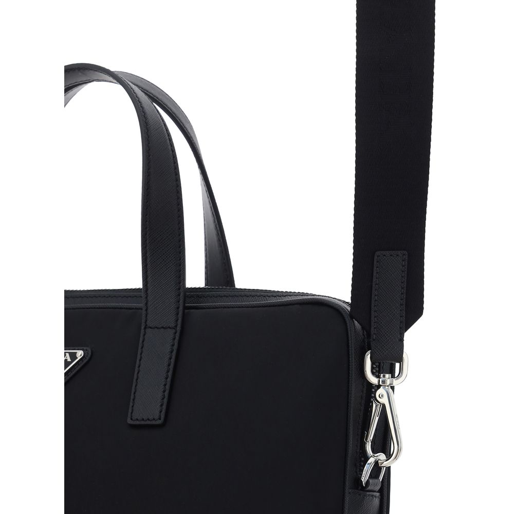 Prada Black Polyamide Shoulder Bag