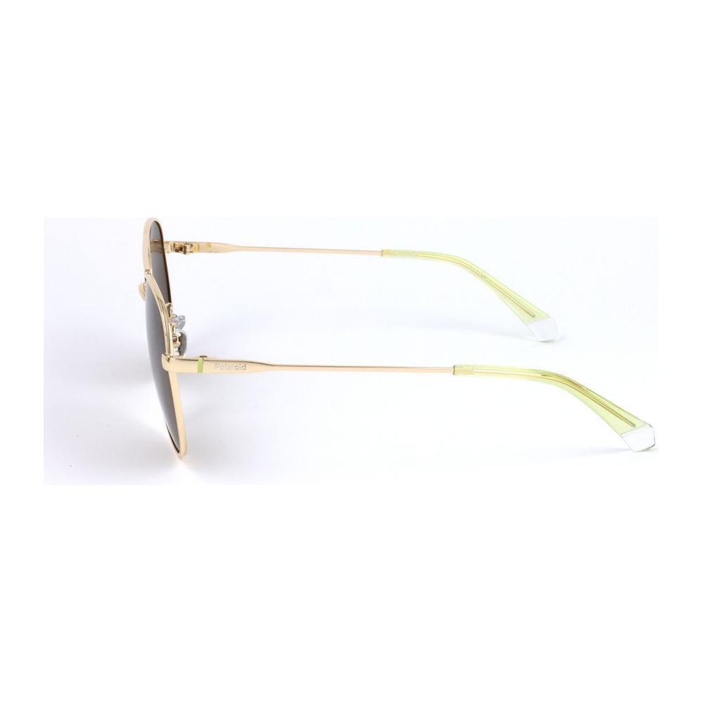 Polaroid Gold Metal Sunglasses