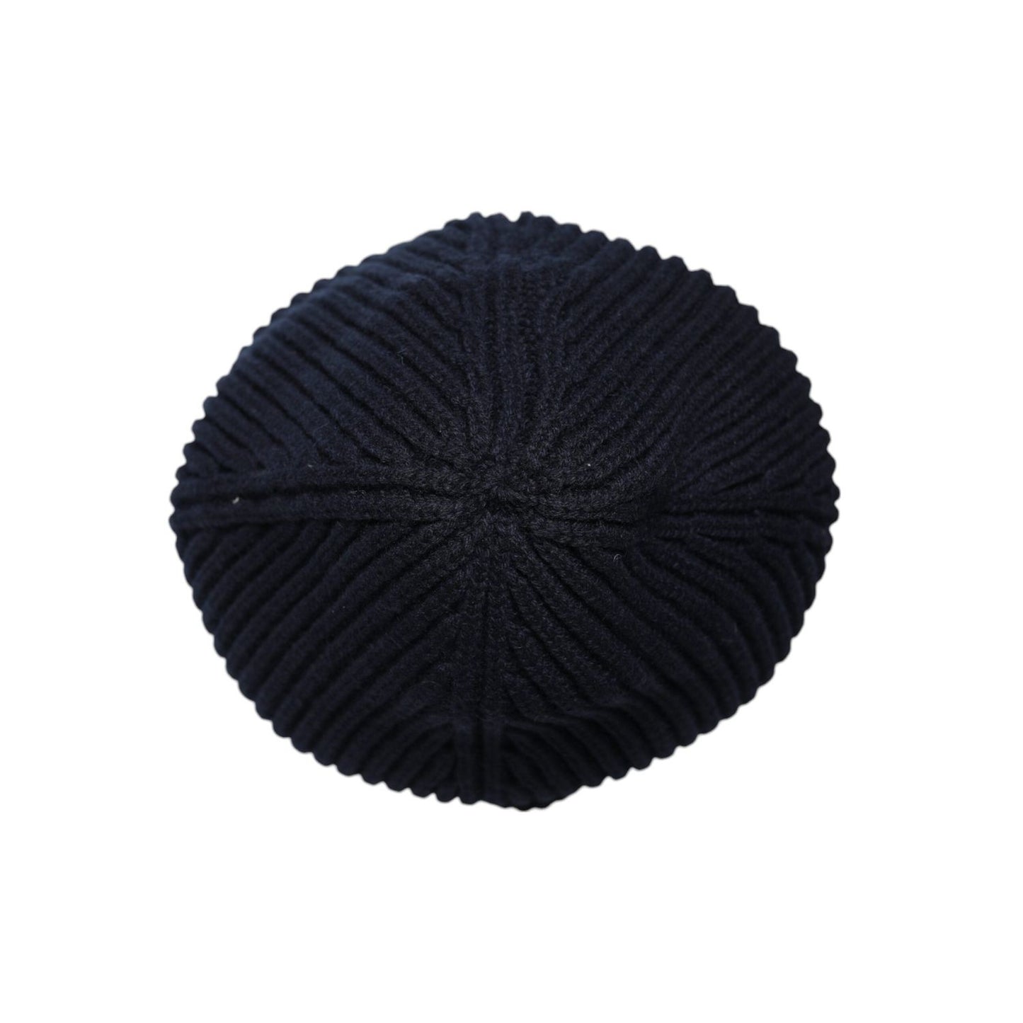 Dolce & Gabbana Black Cashmere Knitted Winter Beanie Hat