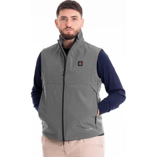 Refrigiwear Brown Polyester Men Vest RE-14965-S