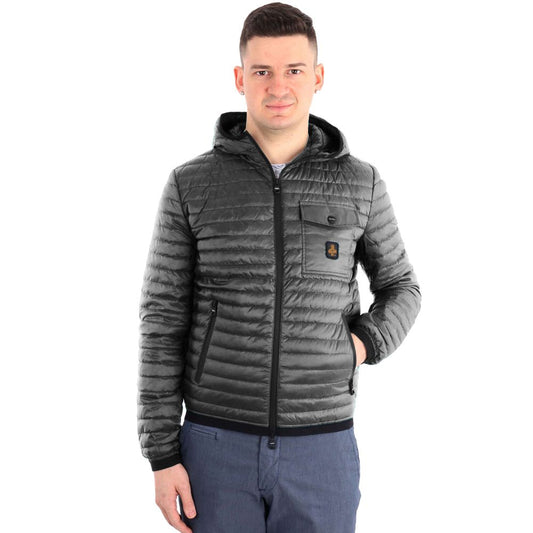 Refrigiwear Gray Nylon Jacket RE-14978-S
