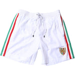 Dolce & Gabbana White Stripes Beachwear Shorts 2 Pc Swimwear BIK1900-4