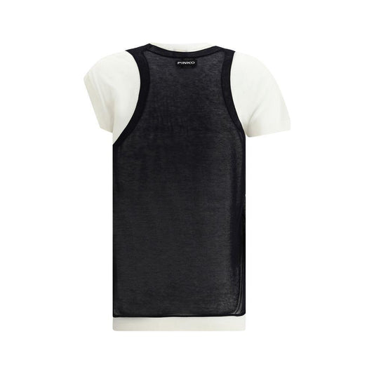 PINKO Knitted T-shirt PI-105152A2LSZZ2-M