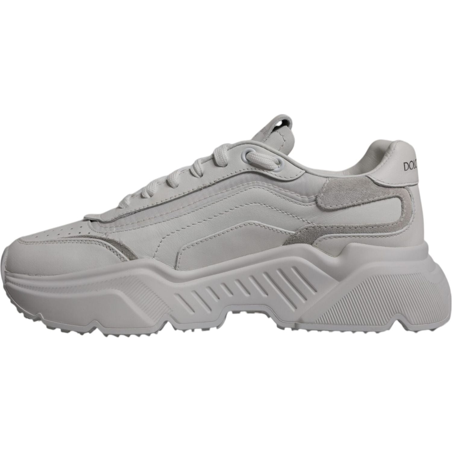 Dolce & Gabbana White Daymaster Low Top Sneakers Shoes