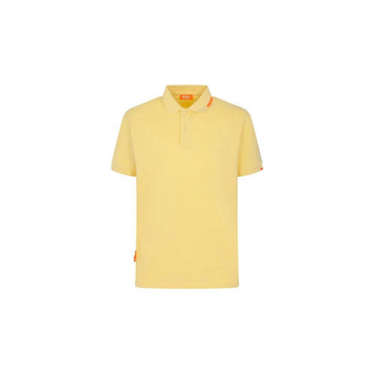 Suns Yellow Cotton Polo Shirt