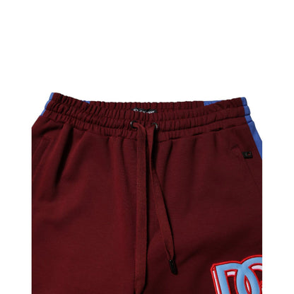 Dolce & Gabbana Multicolor Cotton Men Jogger Sweatpants Pants