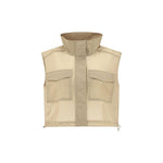 PINKO Cropped Gilet Jacket PI-104852A2EKC82-M