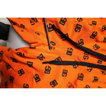 Dolce & Gabbana Orange Logo Monogram Cotton Bermuda Shorts PAN76178-48