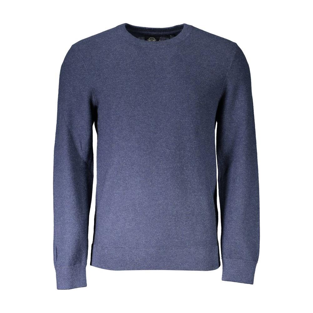 Dockers Blue Cotton Mens Sweater