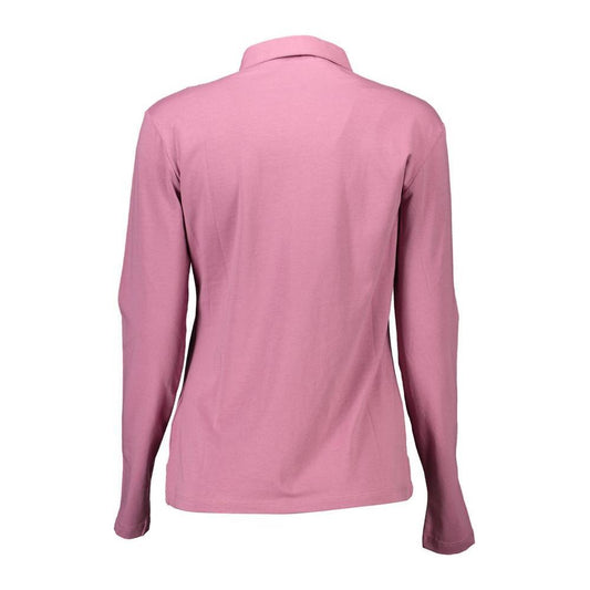 U.S. POLO ASSN. Pink Cotton Women Polo Shirt US-9242-XL