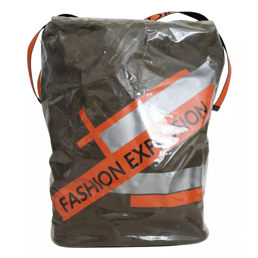 Dolce & Gabbana Green Fashion Expression Oversized Plastic Tote Bag BAG4336