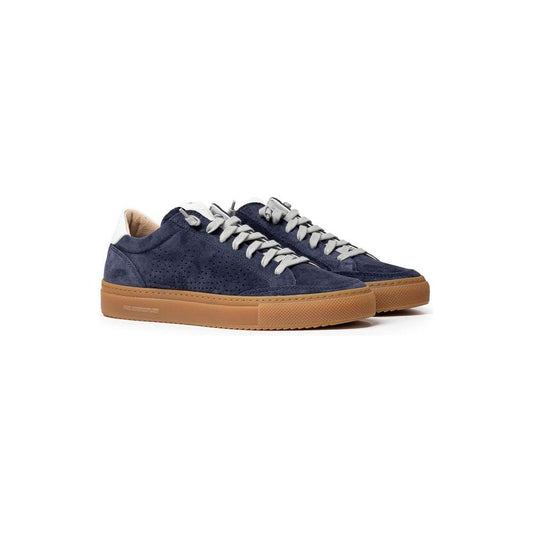 P448 Blue Leather Sneaker P448 Dim Gray