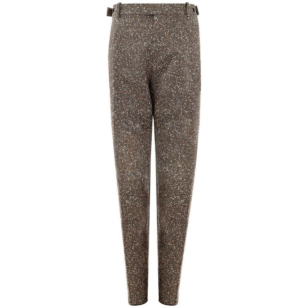 بنطلون بوتيغا فينيتا متعدد الألوان من الفيسكوز لأمسيات أنيقة