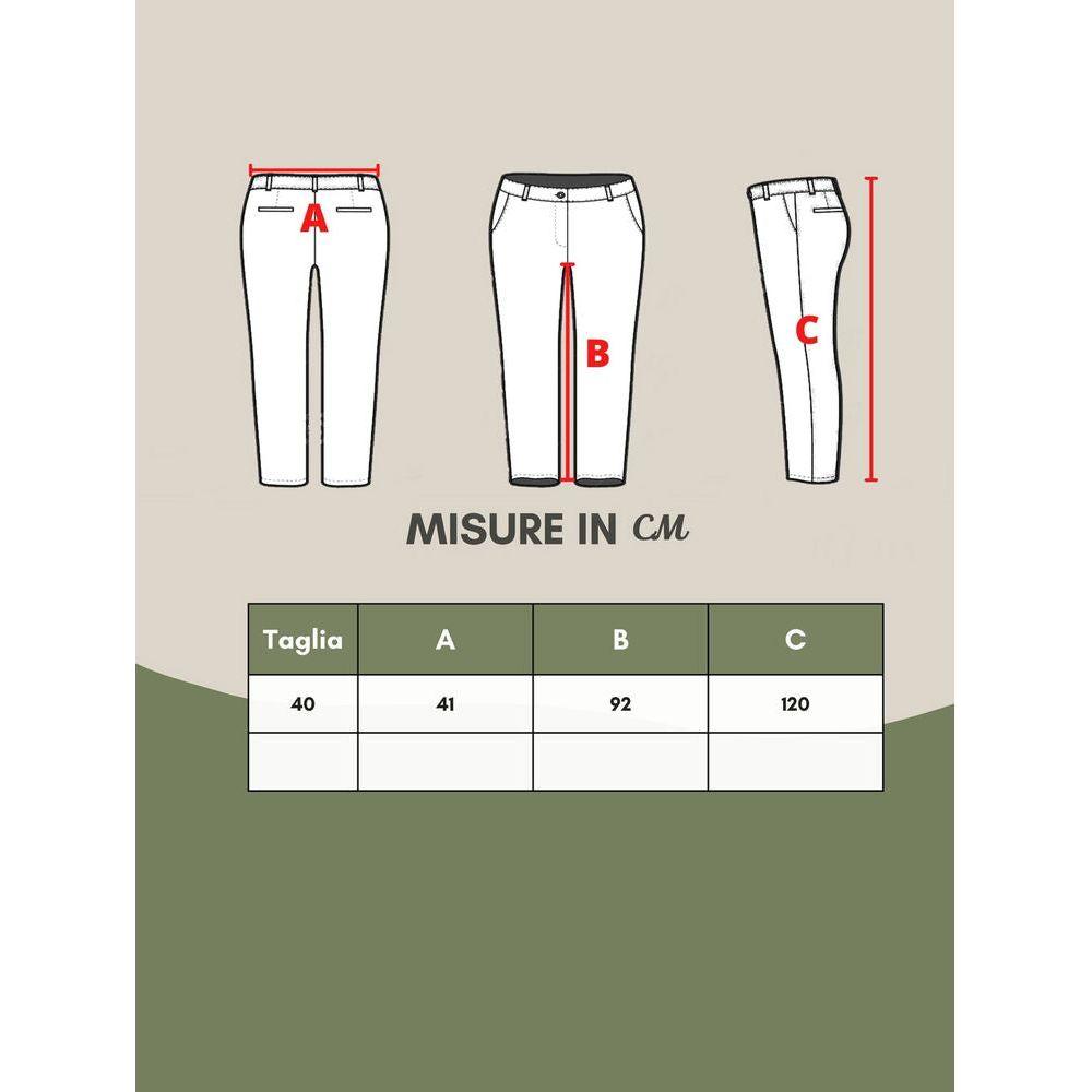 بنطلون بوتيغا فينيتا متعدد الألوان من الفيسكوز لأمسيات أنيقة