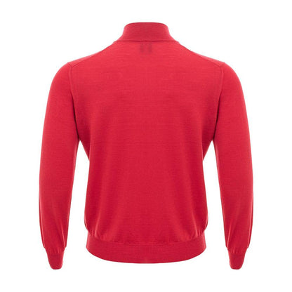 Gran Sasso Red Wool T-Shirt