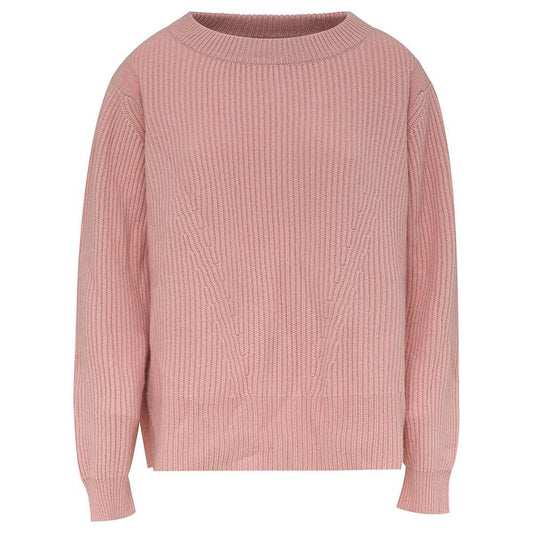 Malo Elegant Cashmere Pink Top - Indulge in Soft Luxury Malo Rosy Brown