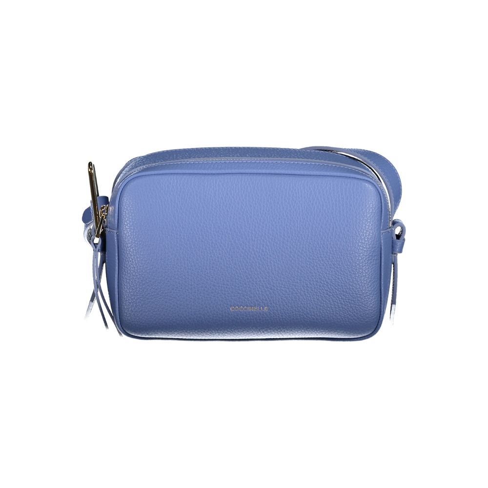 Coccinelle Blue Leather Handbag