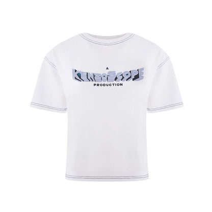 Kenzo Elegant White Cotton Top for Women