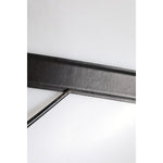 Dolce & Gabbana Black Leather Metal Buckle Classic Belt
