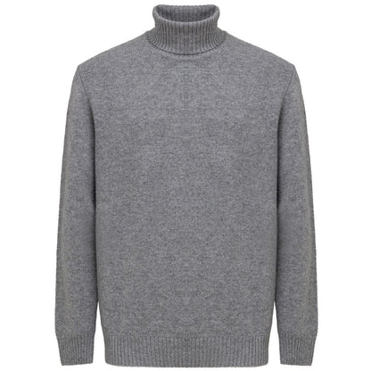 Cruciani Gray Cashmere Turtleneck