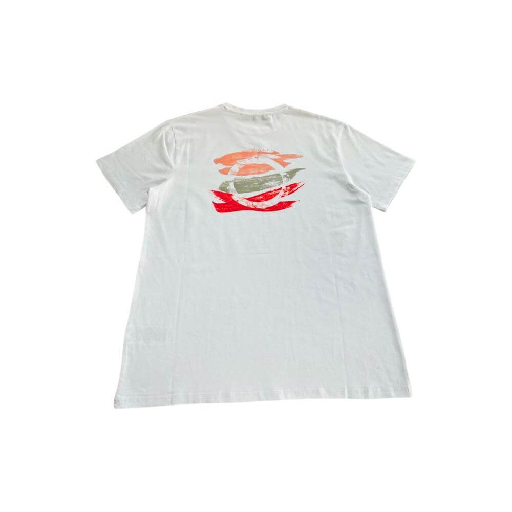 Trussardi Beachwear White Cotton Men's T-Shirt