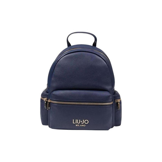 Liu Jo Blue Polyester Backpack