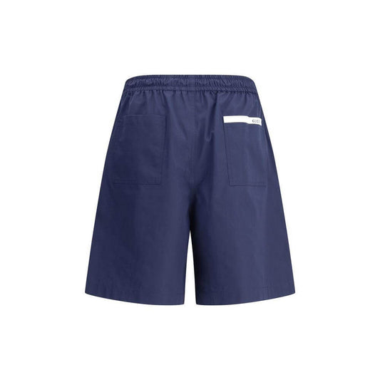 Gucci Logoed Shorts Gucci Dark Slate Gray