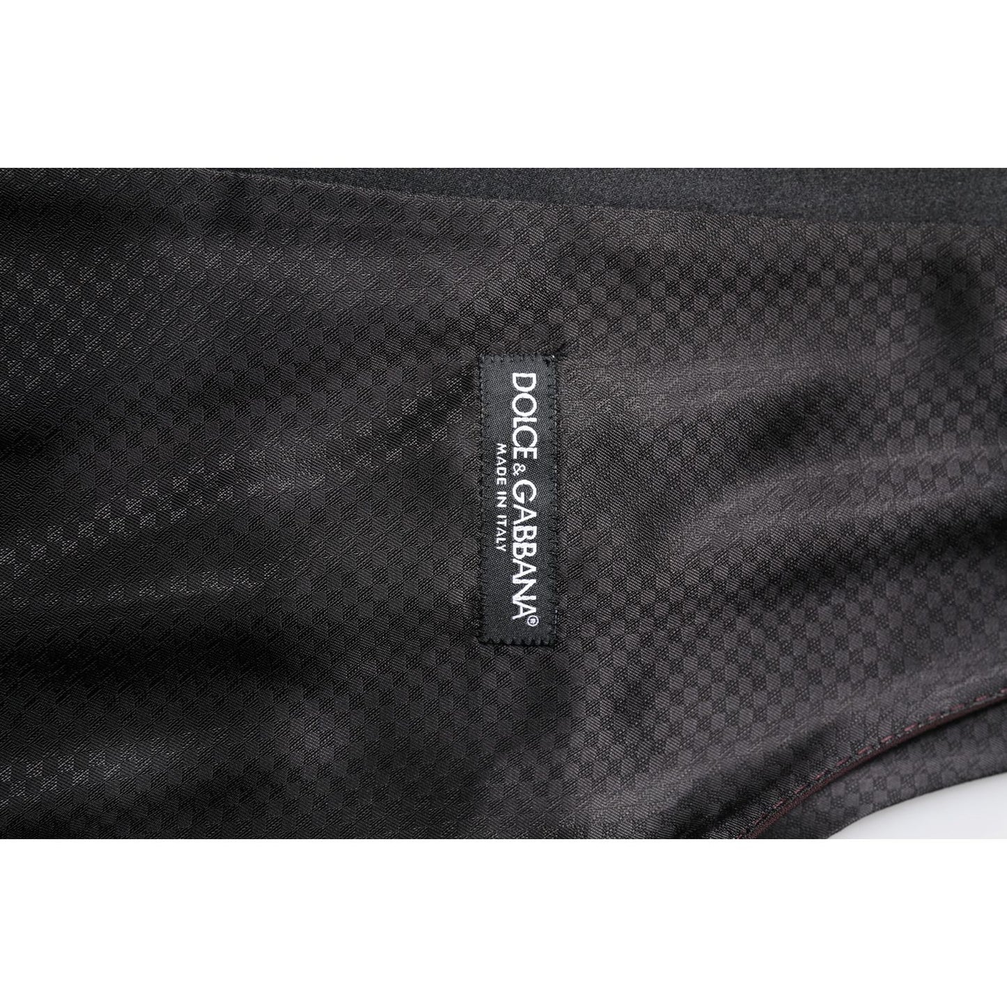 Dolce & Gabbana Maroon Wool Waistcoat Dress Formal Vest