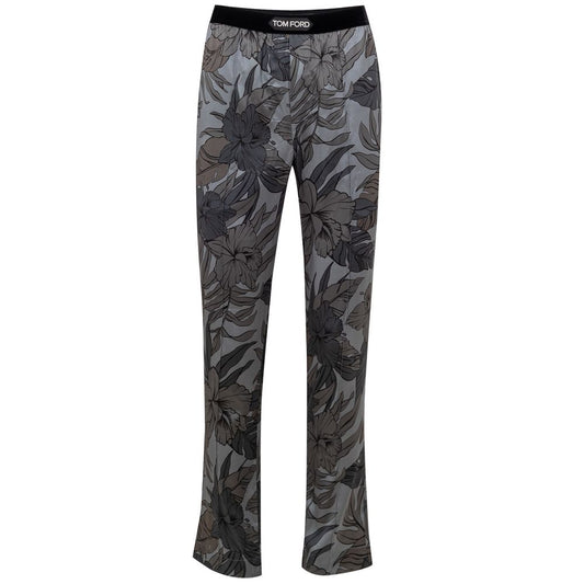 Tom Ford Gray Silk Underwear TO-8695662-S