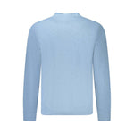 Hugo Boss Blue Cotton Men Sweater