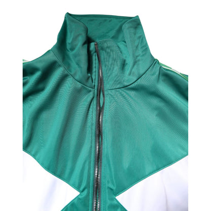 Dolce & Gabbana Multicolor Full Zip Windbreaker Jacket