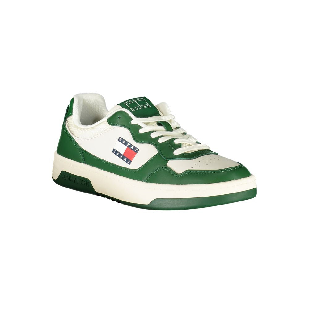 Tommy Hilfiger White Leather Men Sneaker TO-36740-EU40/US7