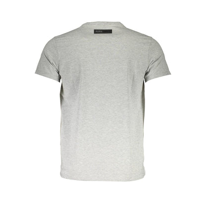 Back view of Plein Sport Brown Cotton Men T-Shirt showcasing premium design.