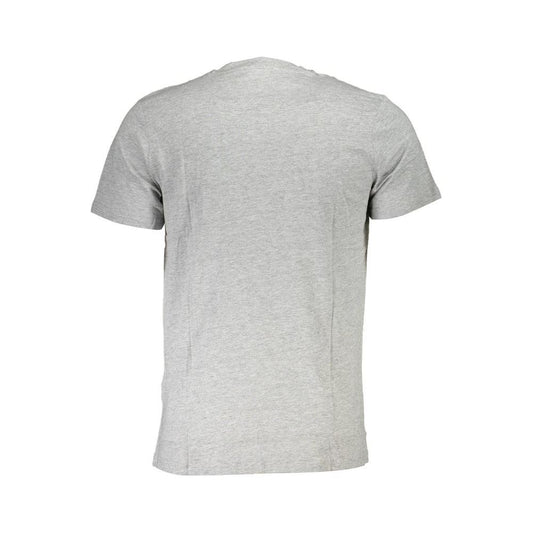 Cavalli Class Gray Cotton Men T-Shirt