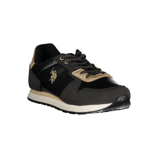 U.S. POLO ASSN. Black Polyester Sneaker U.S. POLO ASSN. Black