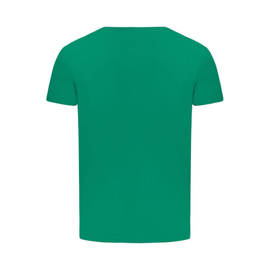 Pepe Jeans Green Cotton T-Shirt Pepe Jeans Dark Cyan