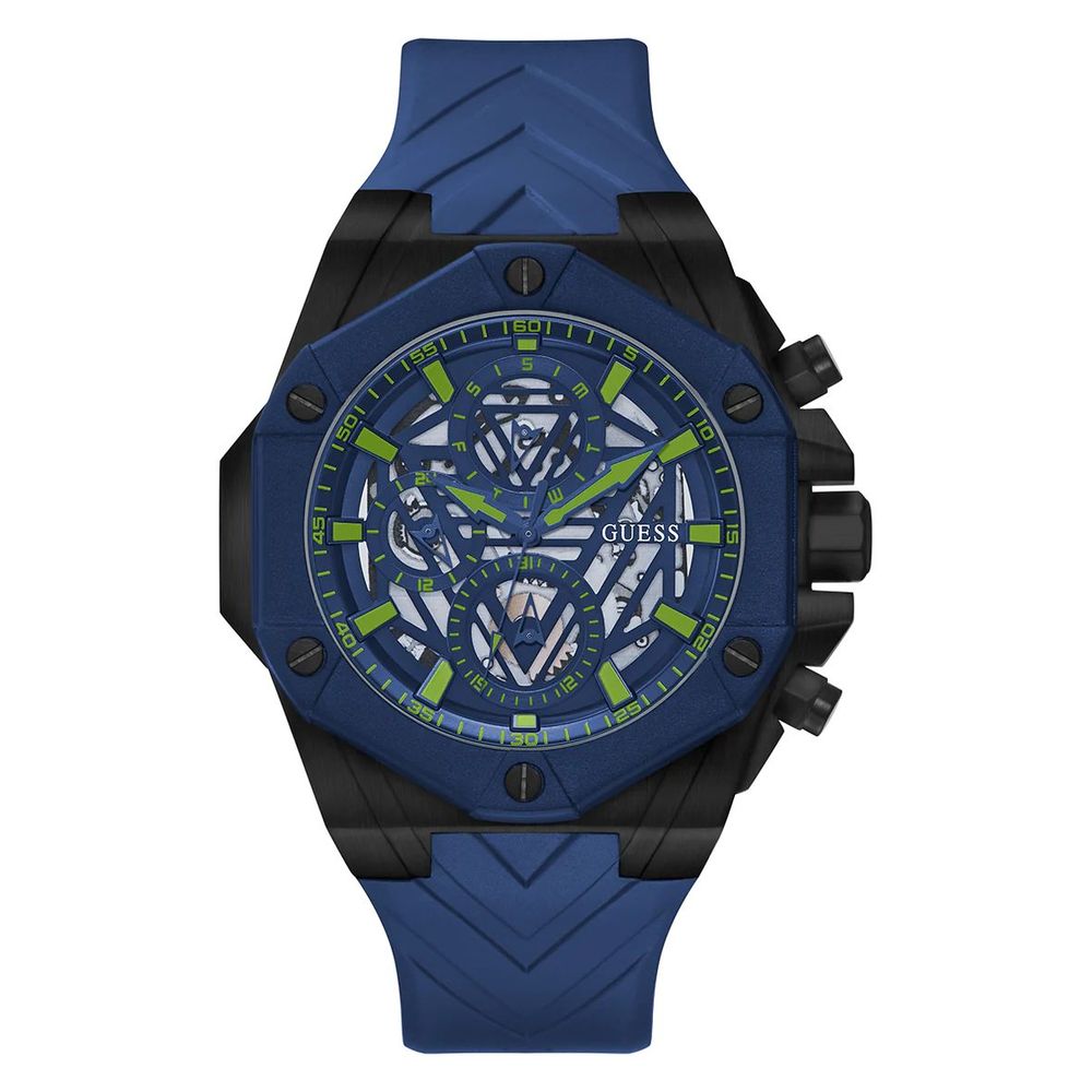 Guess Blue Synthetic Sport Watch