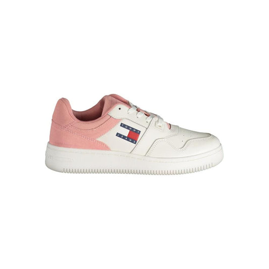 Tommy Hilfiger Pink Polyester Sneaker