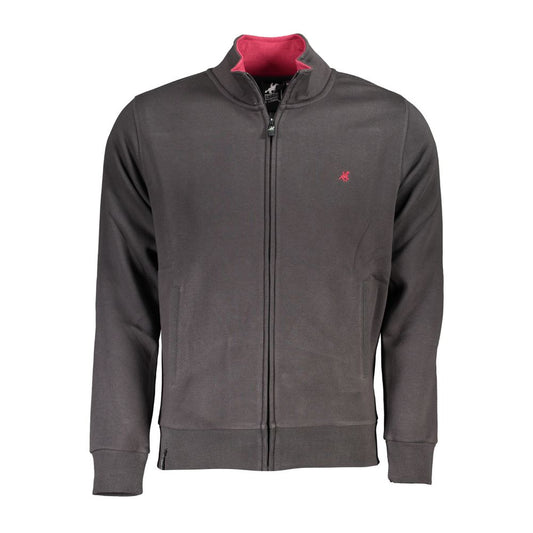 U.S. Grand Polo Gray Cotton Men Sweater
